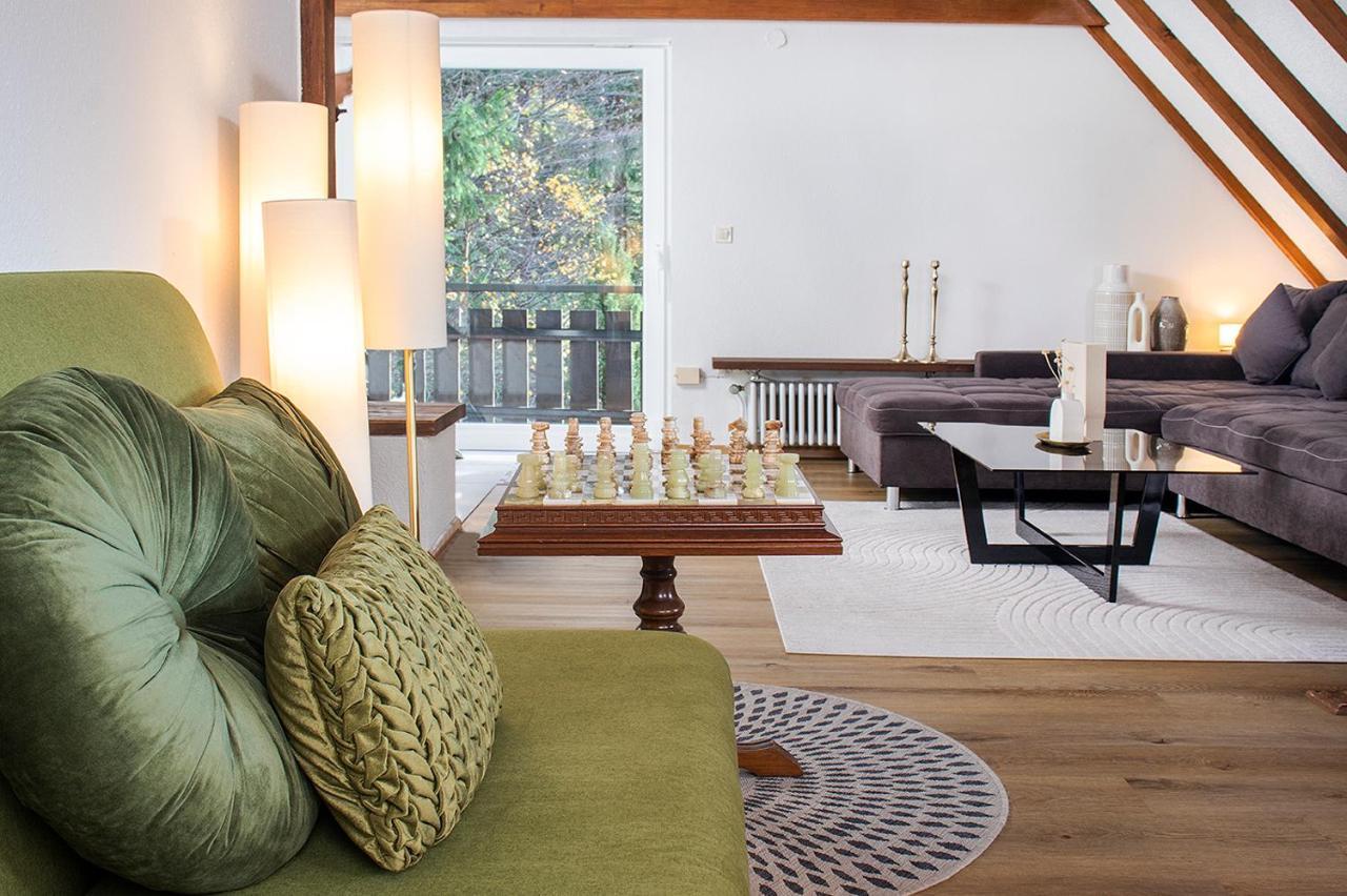 Blackncozy - Grosszuegiges Designappartement Mit Boxspringbetten Und Heimkino Feldberg  Dış mekan fotoğraf